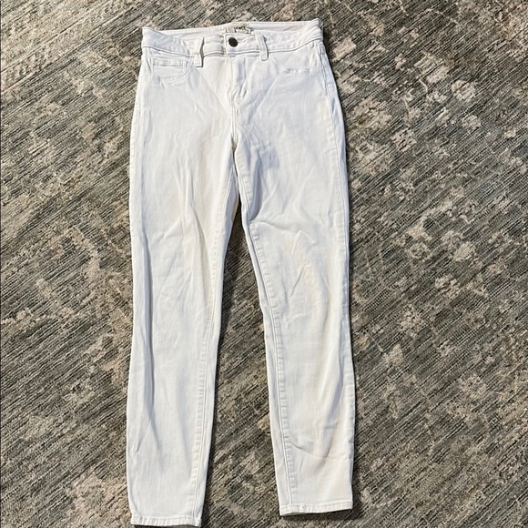 L’Agence women’s White Skinny Jeans - size 26 - great condition - Picture 1 of 6